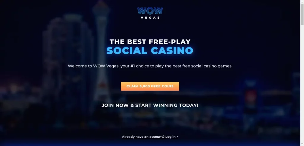 Wow Vegas Casino