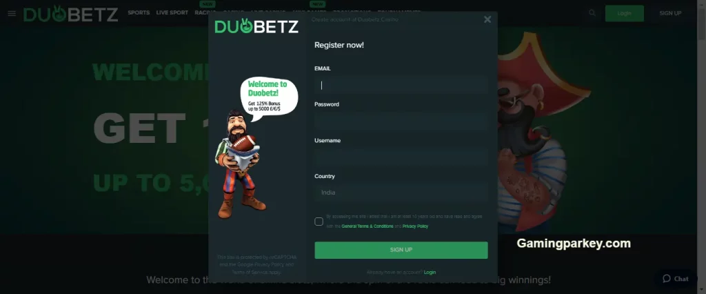 Duobetz Registration